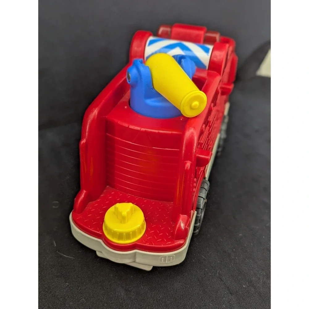 Lot of Mattel Fisher-Price Little People Fire Truck Concrete Mixer Car Princess